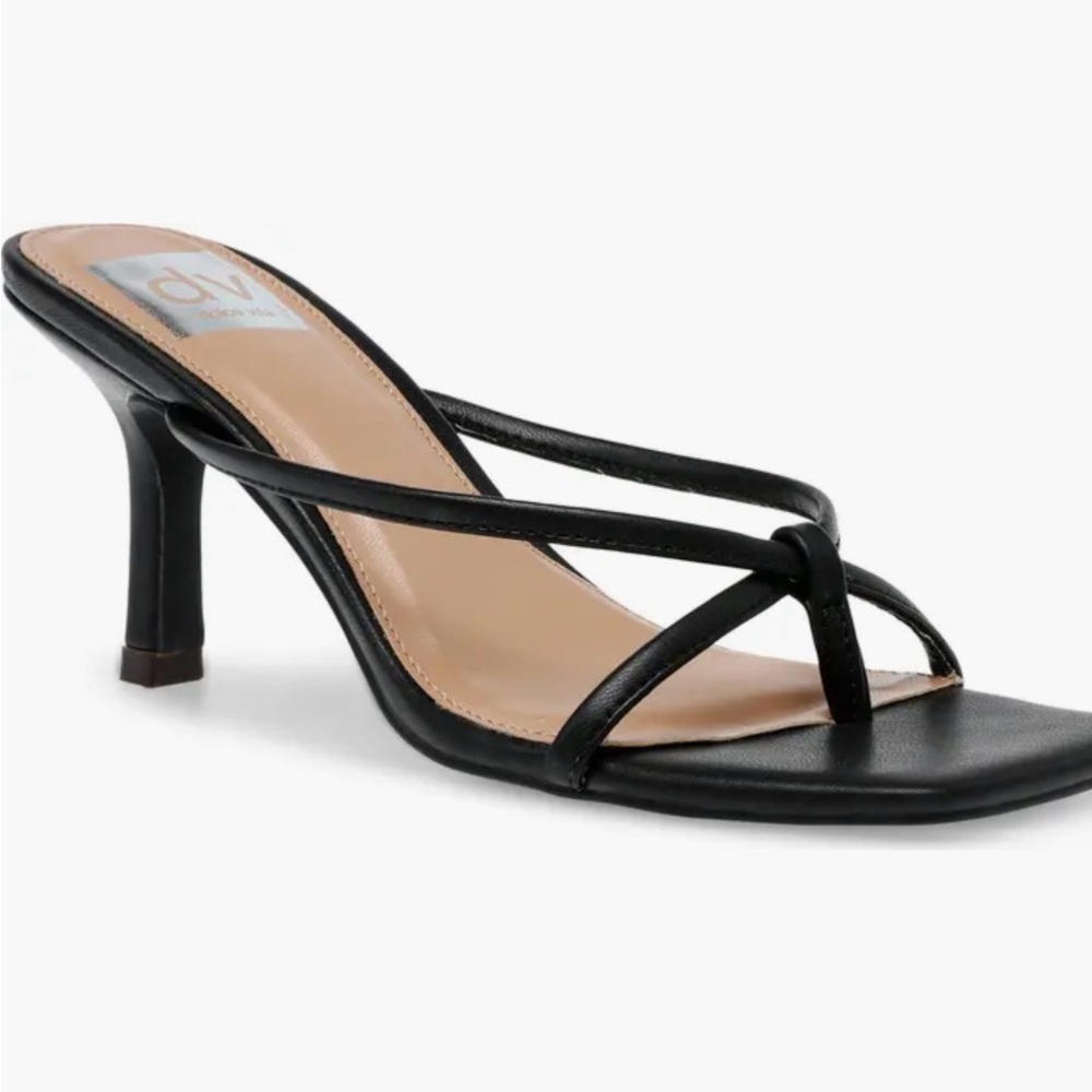 DV by Dolce Vita Black Strappy Heels